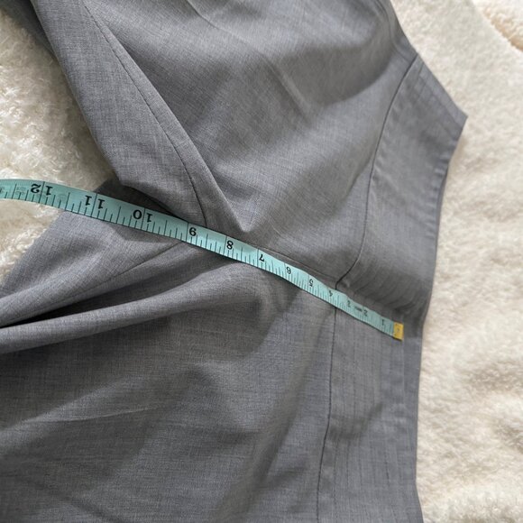 Theory Womens Gray Wool Blend Dress Pants Size 8 Made In USA - Picture 6 of 11
